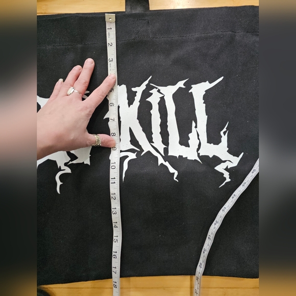 Dolls Kill Logo Current Mood Crew Zip Up Hoodie Robe Mega Tote Hat Merch S - Picture 12 of 14